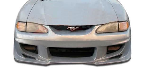 1994-1998 Ford Mustang Bomber Style Front Bumper Cover - FRP