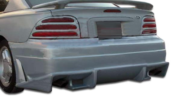 1994-1998 Ford Mustang Bomber Style Rear Bumper Cover - FRP