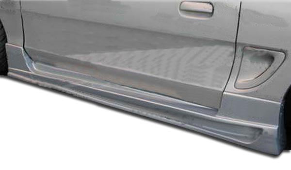 1994-1998 Ford Mustang Bomber Style Side Skirts - 2 Piece - FRP