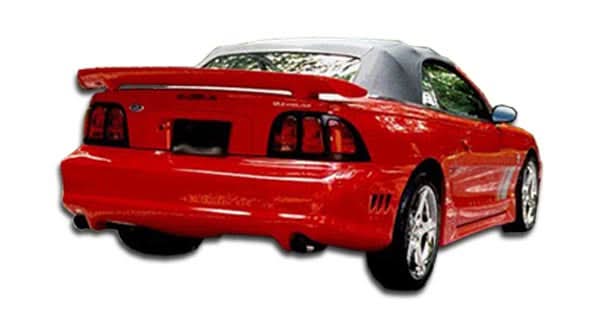 1994-1998 Ford Mustang Colt Style Rear Bumper Cover - FRP