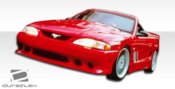 1994-1998 Ford Mustang Colt Style Side Skirts Rocker Panels - FRP