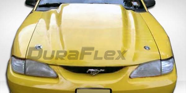 1994-1998 Ford Mustang 3 Inch Cowl Hood - FRP