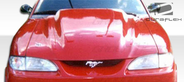 1994-1998 Ford Mustang Duraflex 3" Cowl Hood - 1 Piece