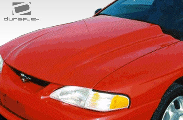 1994-1998 Ford Mustang Duraflex 3" Cowl Hood - 1 Piece