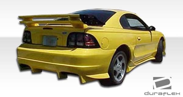 1994-1998 Ford Mustang Vader Style Side Skirts - 2 Piece - FRP