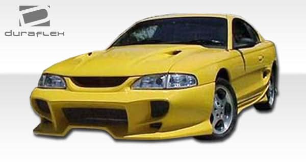 1994-1998 Ford Mustang Vader Style Side Skirts - 2 Piece - FRP