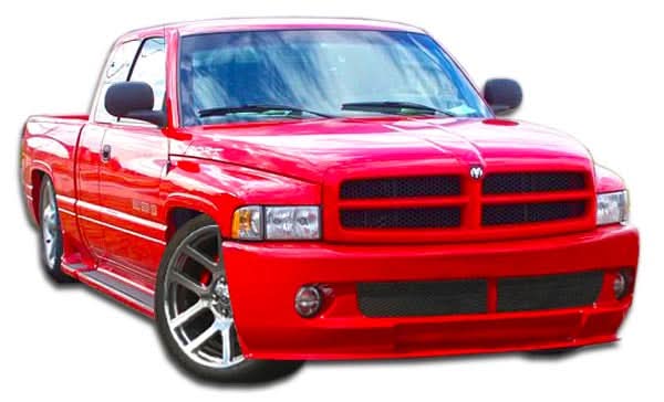 1994-2001 Dodge Ram SRT Look Front Bumper Cover - 1 Piece - FRP