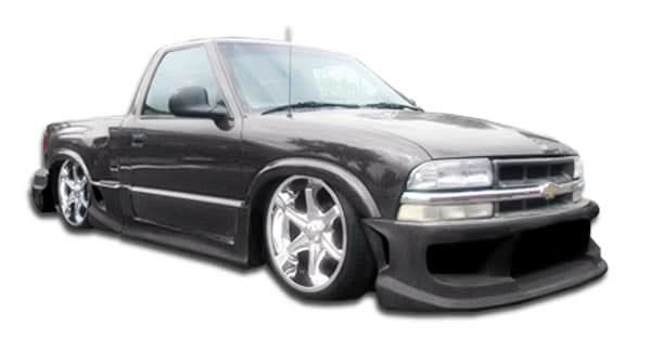 1994-2004 Chevrolet S-10 Stepside Drifter Style Body Kit - 6 Piece