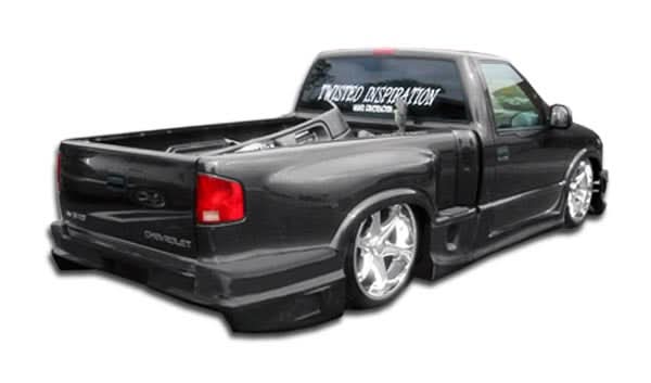 1994-2004 Chevrolet S-10 Sonoma Drifter Style Rear Bumper Cover - FRP