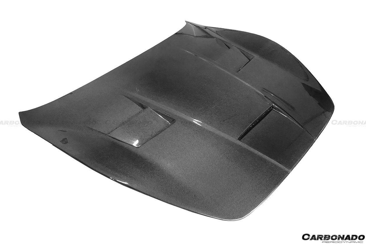 2008-2017 Maserati GranTurismo DC Style Carbon Fiber Hood