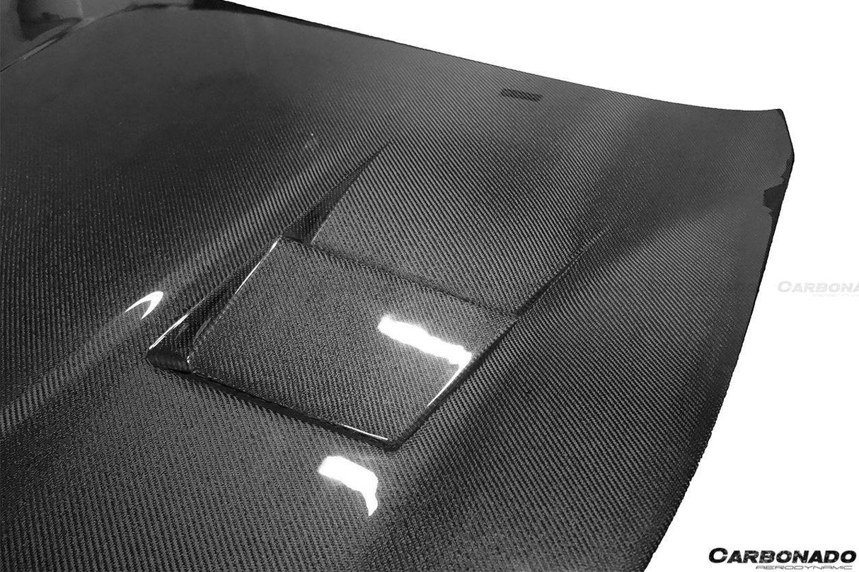 2008-2017 Maserati GranTurismo DC Style Carbon Fiber Hood