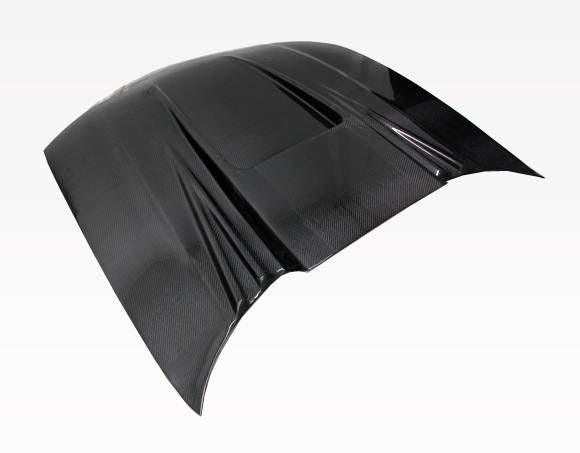 1995-2002 Chevrolet Cavalier 4 doors 2 doors ZD Style Carbon Fiber Black Hood