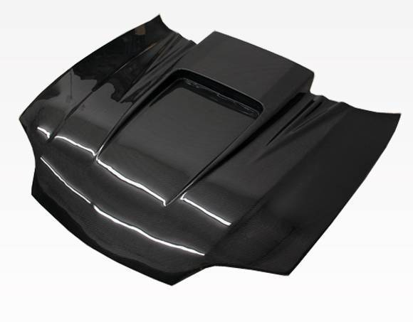 1995-2002 Chevrolet Cavalier 4 doors 2 doors ZD Style Carbon Fiber Black Hood