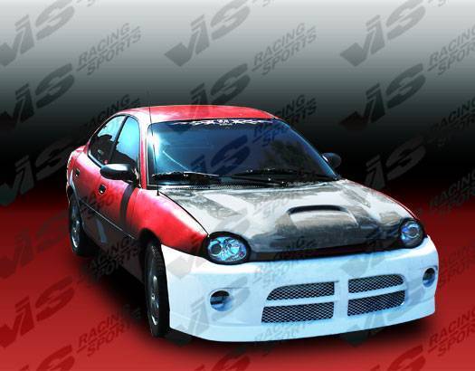 1995-1999 Dodge Neon 4 doors 2 doors SRT Style Carbon Fiber Black Hood
