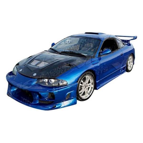 1995-1999 Mitsubishi Eclipse 2 doors EVO Style Carbon Fiber Black Hood