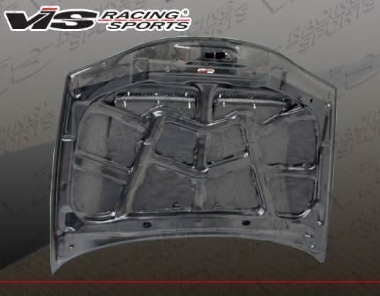 1995-1999 Mitsubishi Eclipse 2 doors MONSTER Style Carbon Fiber Black Hood