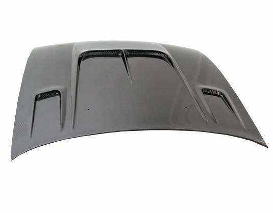 1995-1996 Nissan 240SX 2 doors Drift 2 Style Carbon Fiber Black Hood