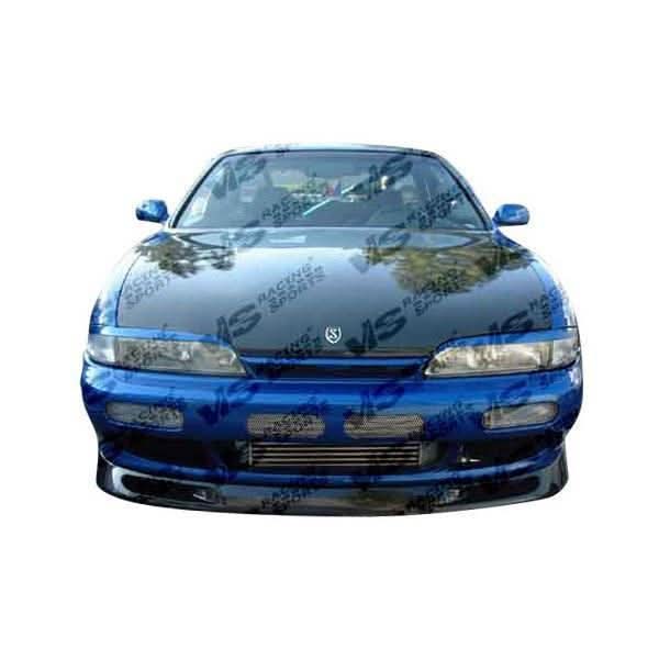 1995-1996 Nissan 240SX 2 doors OEM Style Carbon Fiber Black Hood