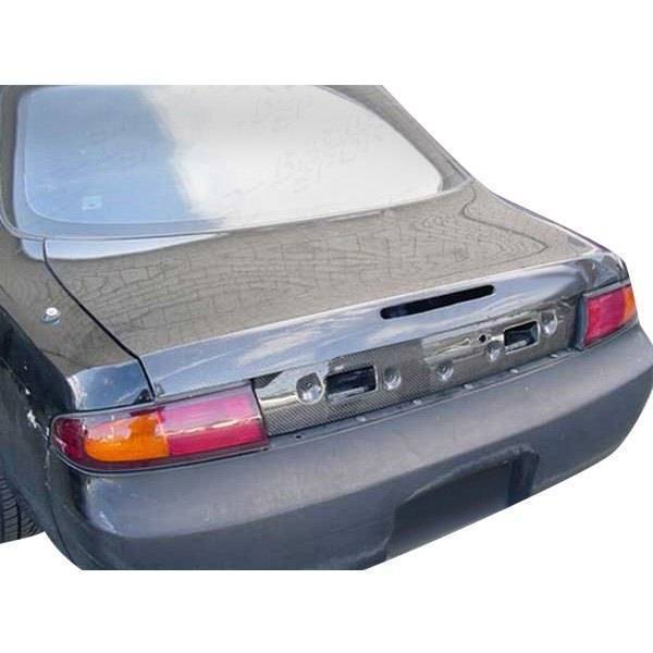 1995-1998 Nissan 240SX 2 doors OEM Style Carbon Fiber Black Trunk