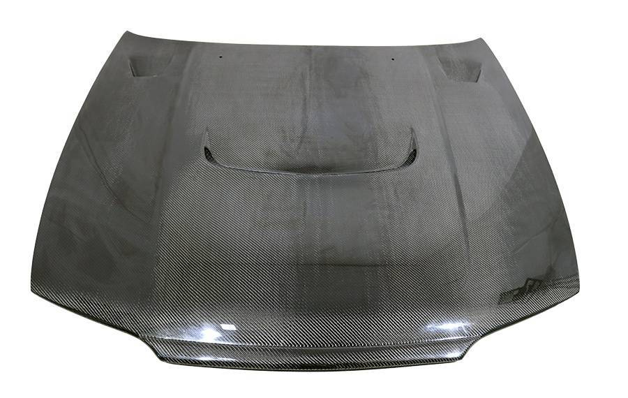 1995-1998 Nissan Skyline R33 GTR 2 doors JS Style Carbon Fiber Black Hood