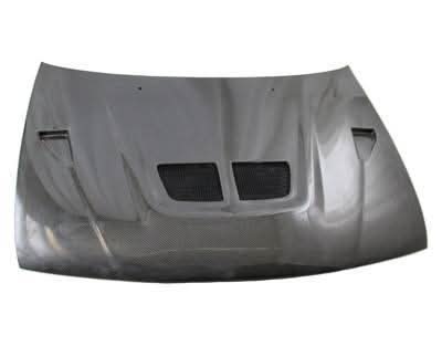 1995-1999 Nissan Sentra 2 doors EVO Style Carbon Fiber Black Hood