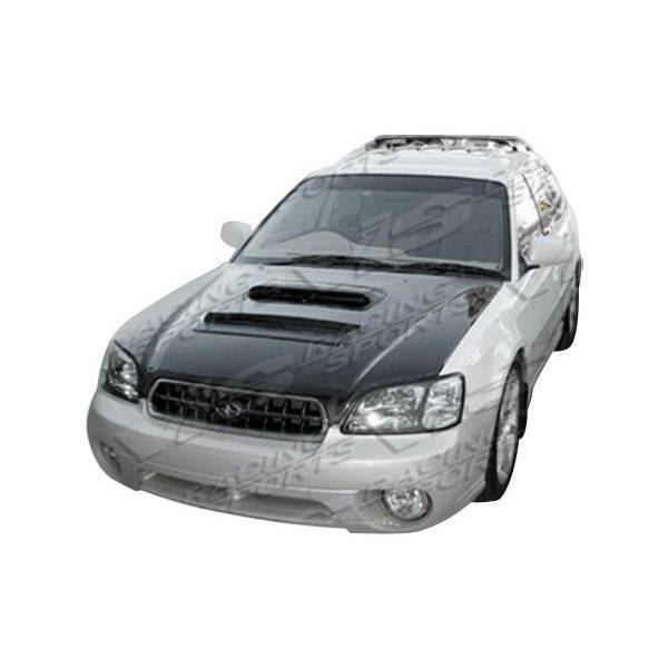 1995-1999 Subaru Legacy 4 doors V Line Style Carbon Fiber Black Hood