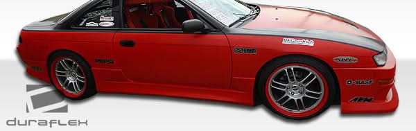1997-1998 Nissan 240SX V-Speed 2 Style Body Kit - 4 Piece - FRP