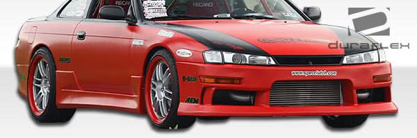1997-1998 Nissan 240SX V-Speed 2 Style Body Kit - 4 Piece - FRP