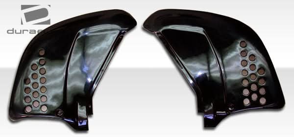 1995-1998 Porsche 911 Carrera RS Look Front Add Ons Extensions - FRP