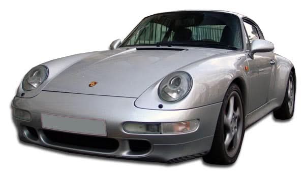 1995-1998 Porsche 911 Carrera Turbo Look Front Bumper Cover - FRP