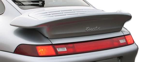 1995-1998 Porsche 911 Carrera Turbo Look Wing Trunk Lid Spoiler - FRP
