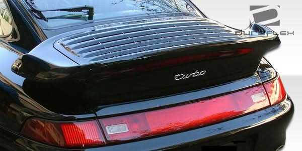1995-1998 Porsche 911 Carrera Turbo Look Wing Trunk Lid Spoiler - FRP