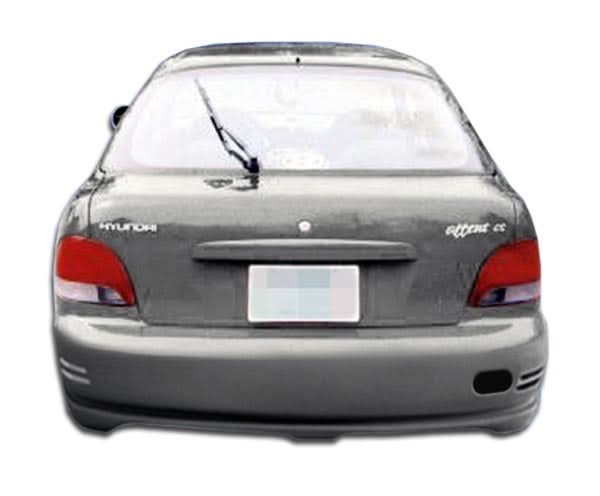 1995-1999 Hyundai Accent Evo Style Rear Bumper Cover - FRP