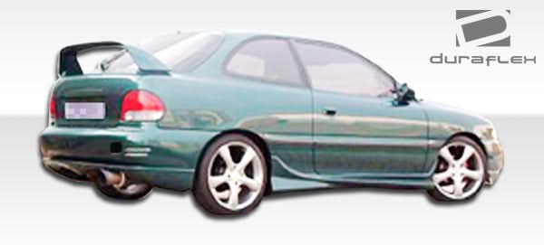 1995-1999 Hyundai Accent Evo Style Rear Bumper Cover - FRP