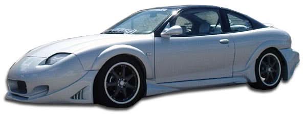 1995-2002 Pontiac Sunfire Millennium Style Wide Body Front Fender Flares - FRP