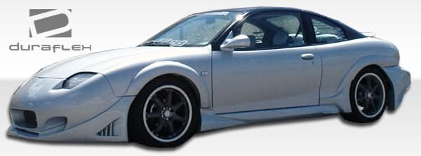 1995-2002 Pontiac Sunfire Millenium Style Wide Body Rear Fender Flares - FRP