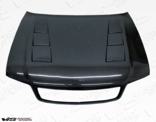 1996-2001 AUDI A4 4 doors TERMINATOR Style Carbon Fiber Black Hood
