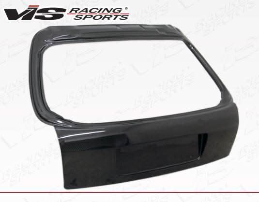 1996-1998 Honda Civic Hatchback OEM Style Carbon Fiber Black Hatch