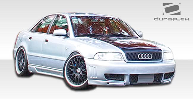 1996-2001 Audi A4 S4 KE-S Style Front Bumper Cover - FRP