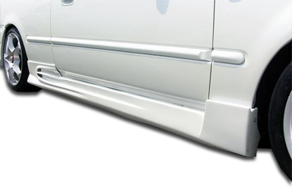 1996-2000 Honda Civic AVG Style Side Skirts Rocker Panels - 2 Piece - FRP