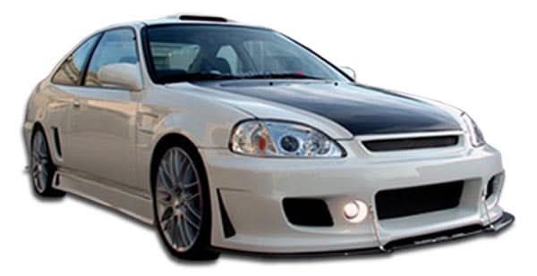 1996-1998 Honda Civic B-2 Style Body Kit 4 Piece - FRP