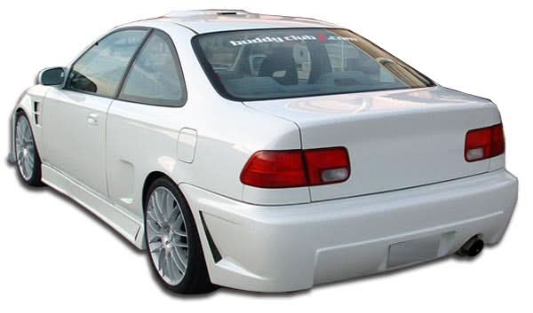 1996-2000 Honda Civic B-2 Style Rear Bumper Cover - FRP
