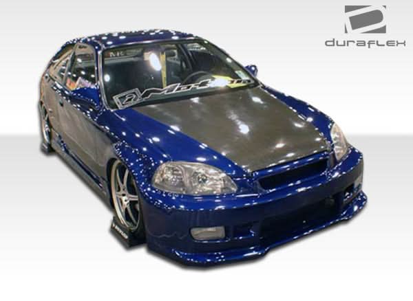 1996-1998 Honda Civic Buddy Style 4 Piece Body Kit - FRP