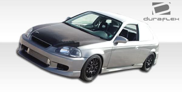 1996-1998 Honda Civic C-1 Style Front Bumper Cover - FRP