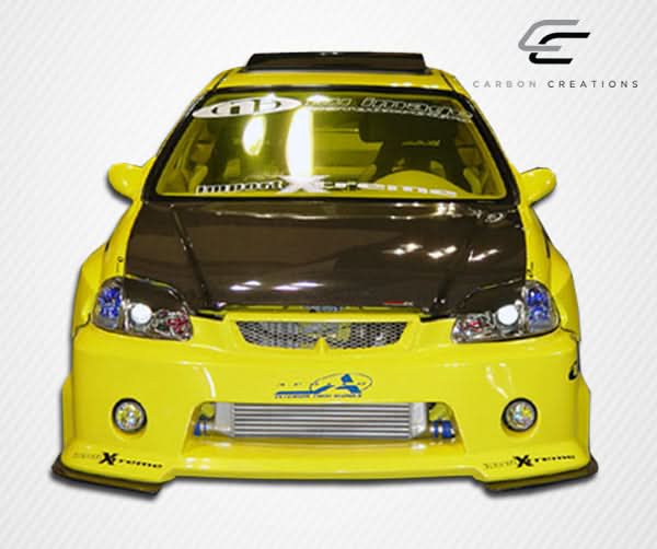 1996-1998 Honda Civic OEM Look Hood - Carbon Fiber