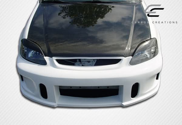 1996-1998 Honda Civic OEM Look Hood - Carbon Fiber