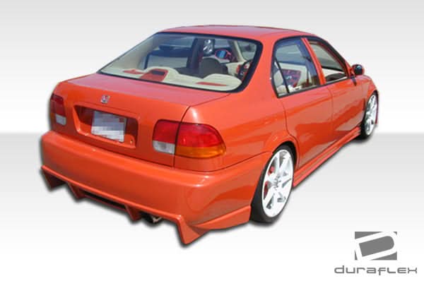 1996-2000 Honda Civic M3 Look Side Skirts Rocker Panels - 2 Piece - FRP