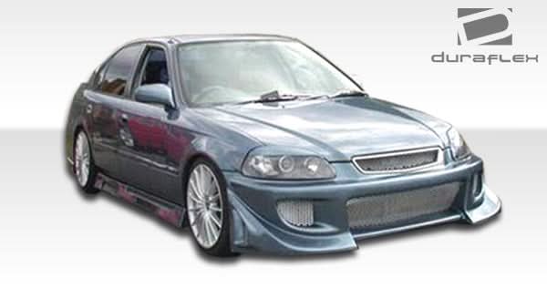 1999-2000 Honda Civic 2DR R34 Style Body Kit - 4 Piece - FRP