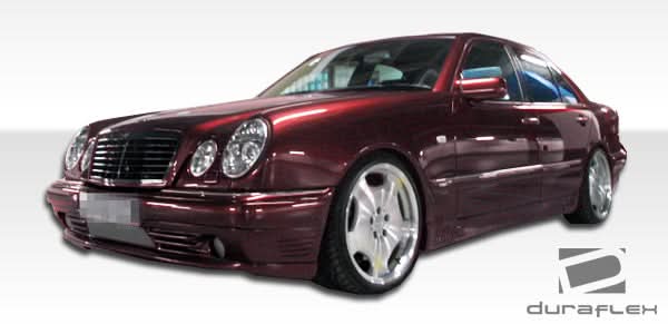 1996-1999 Mercedes E Class W210 LR-S Style Side Skirts - 2 Piece FRP