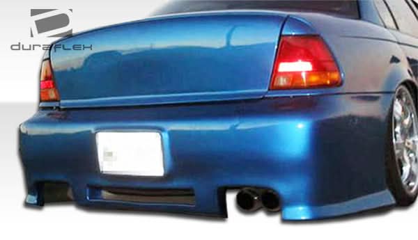 1996-2002 Saturn SL Spyder Style Rear Bumper Cover - FRP